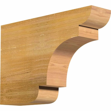 Ekena Millwork New Brighton Rough Sawn Rafter Tail, Western Red Cedar, 4"W x 12"H x 18"L RFT04X12X18NEB00RWR